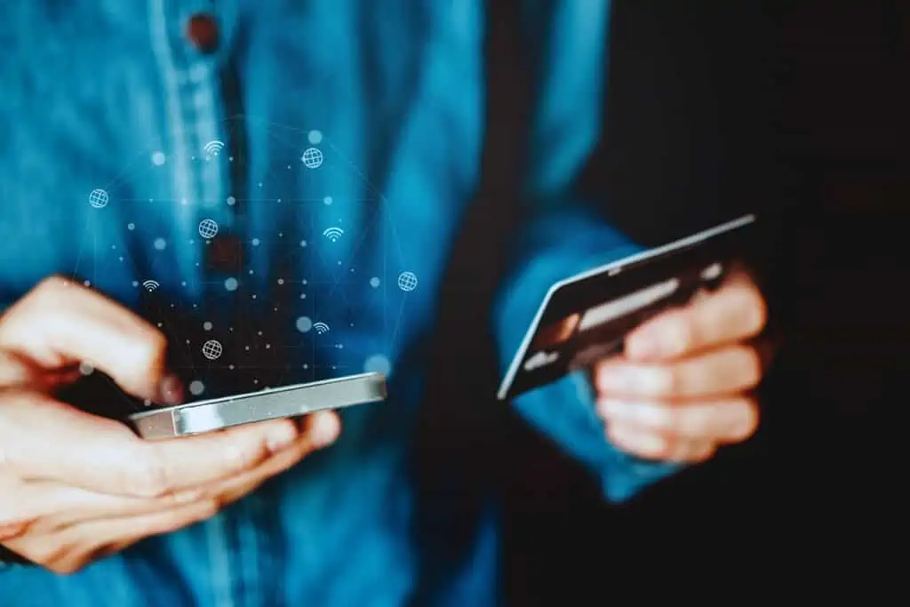 Photo of credit card application at TruWest Credit Union