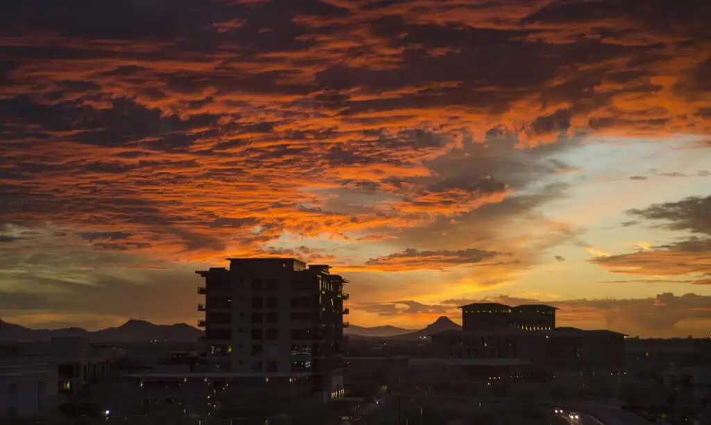 photo of Scottsdale skyline in Arizona