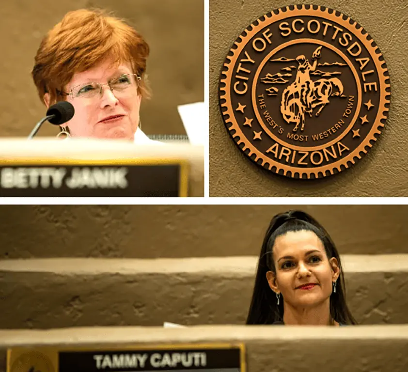 Photo of members of Scottsdale City Council