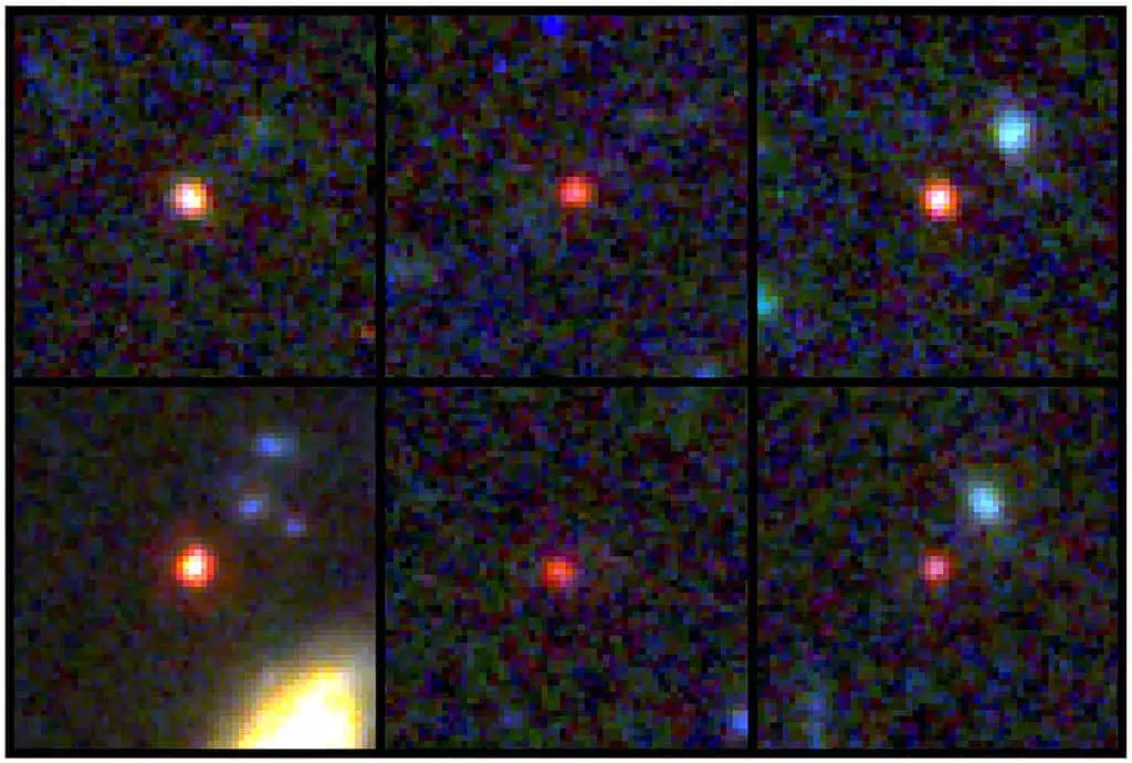 photos of captured of the James Webb Telescope