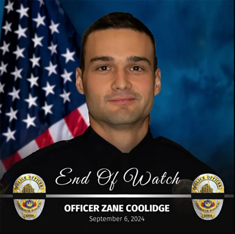 Photo of Officer Zane Coolidge