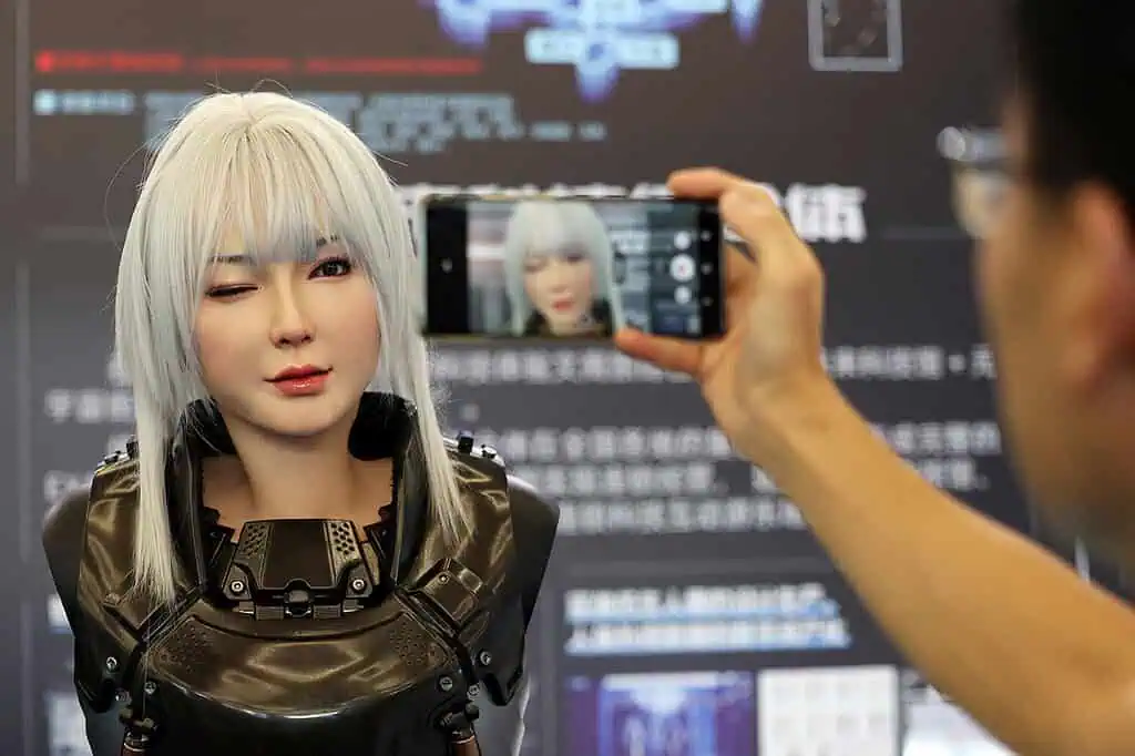 Photo of humanoid robot