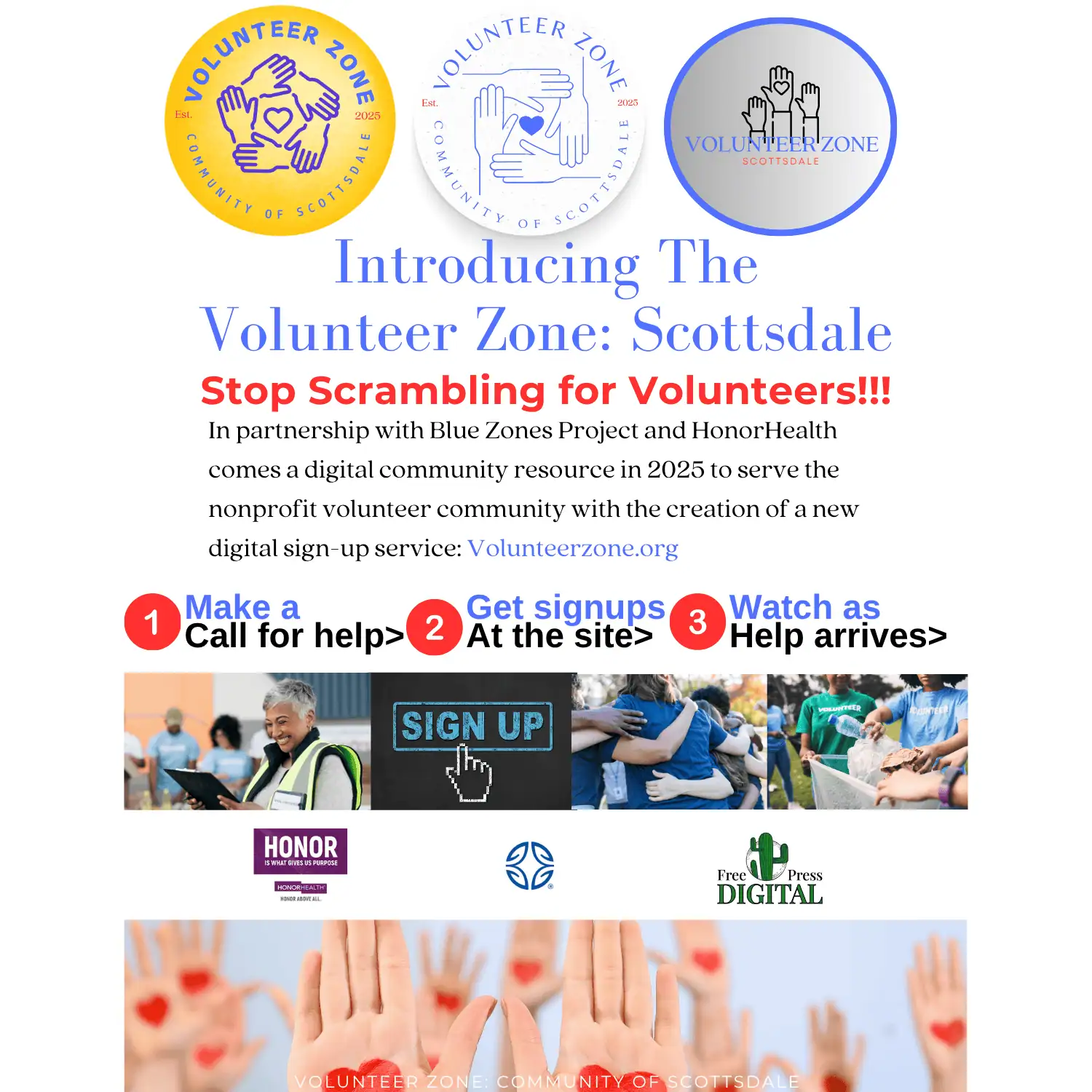 VOLUNTEER ZONE NEW