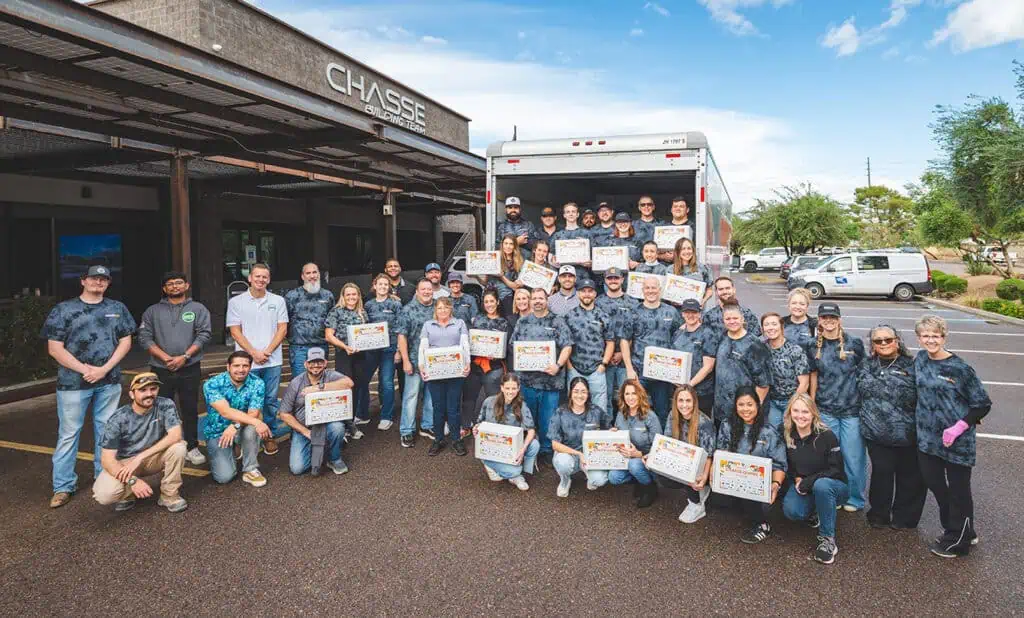 Photo of Chasse building team