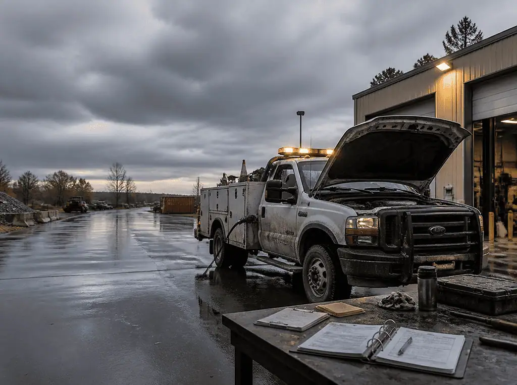 photo of storm vehicle