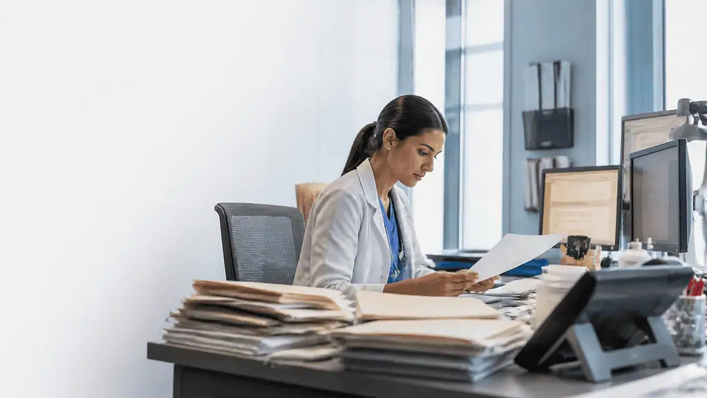 Photo of Medical Records