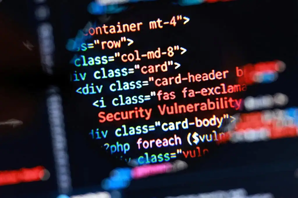 Photo of hacking